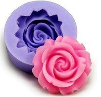 HUAL Great Rose Modeling Fondant Cake Baking Mold (01) N2