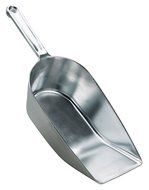 HIC Flat Bottom Multi-Purpose Food and Utility Scoop, Commercial-Grade Anodized Cast Aluminum, 4.5-Inches, 100... N7