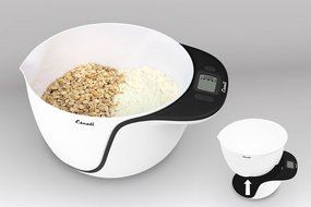 Escali MB115KG Taso Mixing Bowl and Digital Scale 11Lb/5Kg, Kiwi Green N4