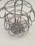 K-Cup Carousel, Hold 27 Coffee or Tea K-Cup Pods. By Lily's Home (Chrome) N4