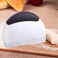 SASRL Pastry Cutter Stainless Steel - Professional Baking Dough Blender and Pastry Pizza Dough Cutter Scraper... N4
