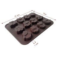 Luckygirls Different Shaped Silicone Non Stick Jelly Candy Baking Mould for Chocolate Candy-Cartoons, Characters... N25