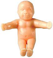Oasis Supply 000451-24 Mardi Gras 3D Baby Topper for King Cake