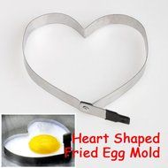 ACE Kitchen Heart Shaped Cook Fried Egg Mold Stainless Steel Mould N2
