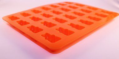 Looking for a Bigger Gummy Bear Mold? 2 PACK of 28 Cavity Silicone Bear Molds by The Kitchen Fix - Make Healthy... N5