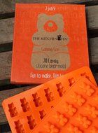 Looking for a Bigger Gummy Bear Mold? 2 PACK of 28 Cavity Silicone Bear Molds by The Kitchen Fix - Make Healthy... N6