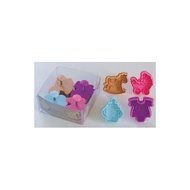 R &amp; M Baby Stamper Cutters 4 Pcs Set, New Born Baby, Item # 0497 N2