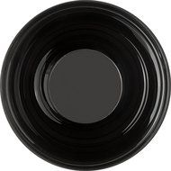 Carlisle 810003 Acrylic Stack Bowl, 3 qt. Capacity, 9.44 x 3.94", Black (Case of 4) N6