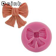 Doinb Jewel Butterfly Knot Bowknot Fondant Silicone Molds Outer Size 9.5x6x1.5CM GJM-1773 FDA N39