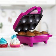Holstein Housewares HF-09013E Fun Cupcake Maker - Teal N3