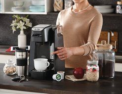 Mr. Coffee BVMC-SC500-1 Single K-Cup Brewing System, 24 oz, Black