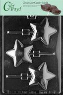 Cybrtrayd M126 Rounded Star Lolly Chocolate Candy Mold with Exclusive Cybrtrayd Copyrighted Chocolate Molding...