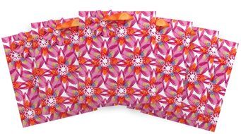 The Gift Wrap Company Gift Bags (Set of 6), Kaleidoscope, Medium, Multicolor N2