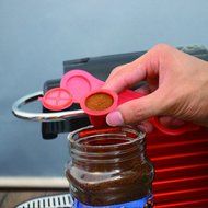 Gamlung Espresso Refillable Nespresso Coffee Capsule Pack of 10 Red Updated N3