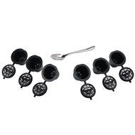 Bapdas Reusable Nespresso Capsules Refillable Pods For Nespresso Machines Pack of 6 N5