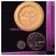 Gymnastics Medal Fondant Mold Gumpaste Soap Resin Clay