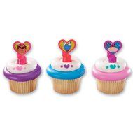 DecoPac Doc McStuffins Doc and Friends Cupcake Rings (12 Count)