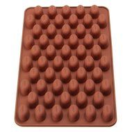 HT BAKEWARE | 55 Holes Coffee Bean Chocolate Silicone Mold N2