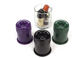 Nespresso Coffee Capsule hand held recycler known as Nessie D. Caprio Green in Color (Green) N2