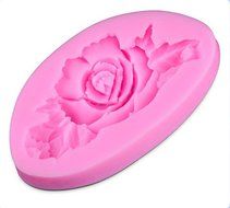 Food Grade Silicone Flower Shaped Mold by uGen! Soap Ice Cake Mold. Sugarcraft Chocolate Candy Fondant Press Cake...