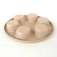 Vintage Anchor Hocking Microwave Muffin Pan PM447-T1 N2