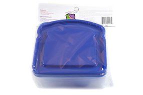 JAMMI BPA-Free Plastic Sandwich Saver and Shape Cutter for All Ages, Butterfly Design, 1-pack N8