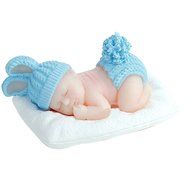 Sleeping Baby Making Candy Fondant Silicone Mold Party Cake Decoration N3