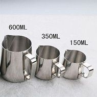 HULISEN 5 Oz. (150ml) Stainless Steel Espresso Coffee Pitcher Barista 150ml Craft Coffee Latte Milk Frothing Jug... N11