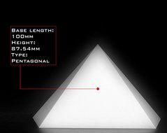 Debuyer Pyramid Mold - 4 cm N4