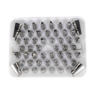 LOHOME Figure Cookie Mold - 37-piece Mini Stainless Steel Cutter Set - Decorating Kit Dessert DIY Maker for Fondant... N5