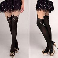 Stocking Pantyhose ，Beautyvan Comfortable Cute Cat Tail Leggings Catoon Socks Sheer Pantyhose Stockings N4