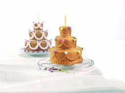 Happy Birthday fully 3 dimensional metal non-stick coating Baking Mould from RBV Birkmann by FINE European Stuff N5