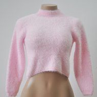 Blouse,BeautyVan Women Long-sleeved High-necked Shirt Umbilical Bottomed Plush Blouse (One Size, Gray) N22