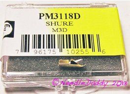 TURNTABLE NEEDLE FOR SHURE M3D M21 N3D N8D N8D M7D M3D M7 N32D 757-D7