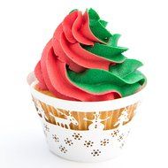 KwikCake Mini Christmas Cupcake Wrappers x 50pcs. Choose from 2 Xmas holders. N5