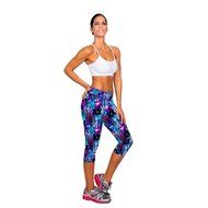 PHOTNO High Waist Fitness Yoga Sport Pants Printed Stretch Cropped Leggings N9