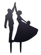 BonNoces Gold Love Birds Sweet love Wedding Cake Toppers Acrylic Cake Topper Cake Decorating supplies party decoration... N5
