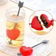 1x Loose Rose Red Green Tea Bag Infuser Herb Leaf Spice Strainer Filter Diffuser N8