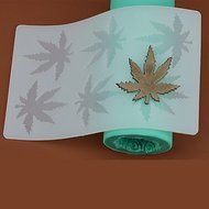 Y&amp;XL&amp;H 6 Hole Maple Leaf Shape Chocolate Plugin Mold for Cake Decoration Baking Mold Silicone Material N2