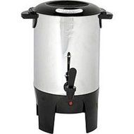 New 10-50 CUPELECTRIC Large Coffee Tea Maker Brewer Urn, STAINLESS STEEL. N2