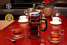 Zumati French Press 34 Oz Coffee and Tea Maker N7