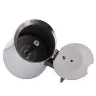 2-Cup Stove Top Espresso Pot Coffee Maker Percolator, Stainless Steel N14