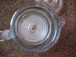 VINTAGE Pyrex Flameware 9 cup Coffee Pot Percolator Complete N3
