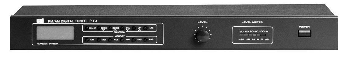 SPECO TECHNOLOGIES PFA CSI PFA DIGITAL AM/FM TUNER