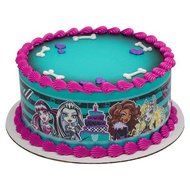 Item#37617 - Monster High Edible Photo Image Cake Border Decoration