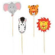 Wilton 2113-1012 Jungle Pals/Fun Picks, 24-Pack- Discontinued By Manufacturer