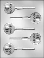 CK Products 1-3/4" Hockey Sucker Choc Mold