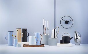 Stelton EM77 Vacuum Jug, 33.8 oz, steel N9