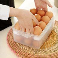 24 Grid Bilayer Egg Storage Box Food Container Keep Eggs Fresh Organizer Kitchen Supplies Outdoor Portable Container... N2