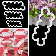 MAXGOODS Popular 3D Rose Flower Fondant Cake Chocolate Sugarcraft Mould Decor Mold N3